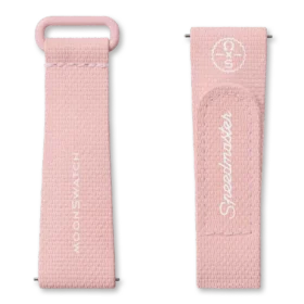 Moonswatch Light Pink/White Rubber Moonswatch Light Pink/White Rubber